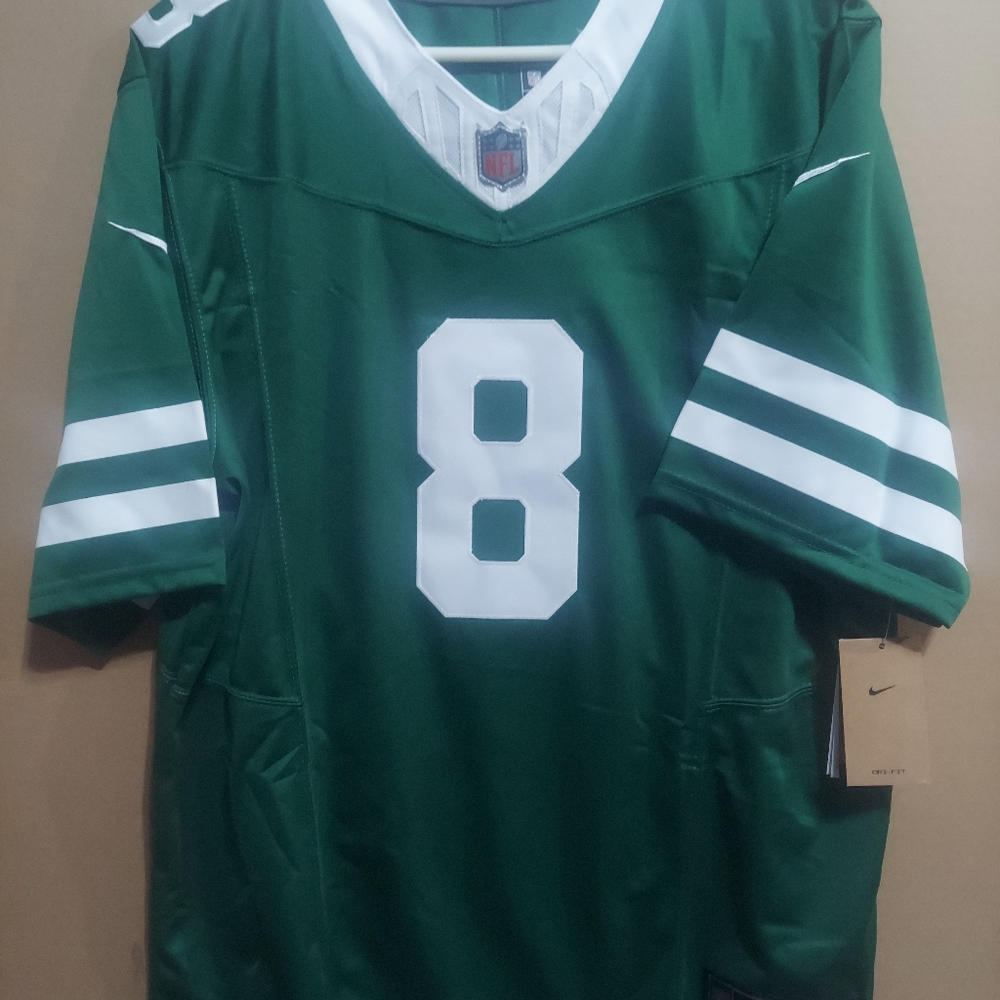 Aaron Rodgers NY Jets 2024 Green Stitched Jersey